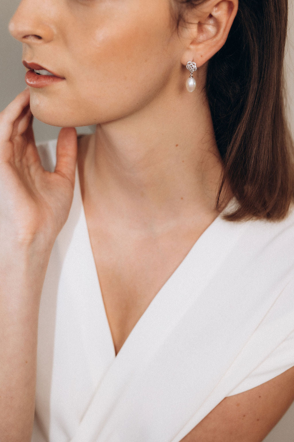 Camélia earrings
