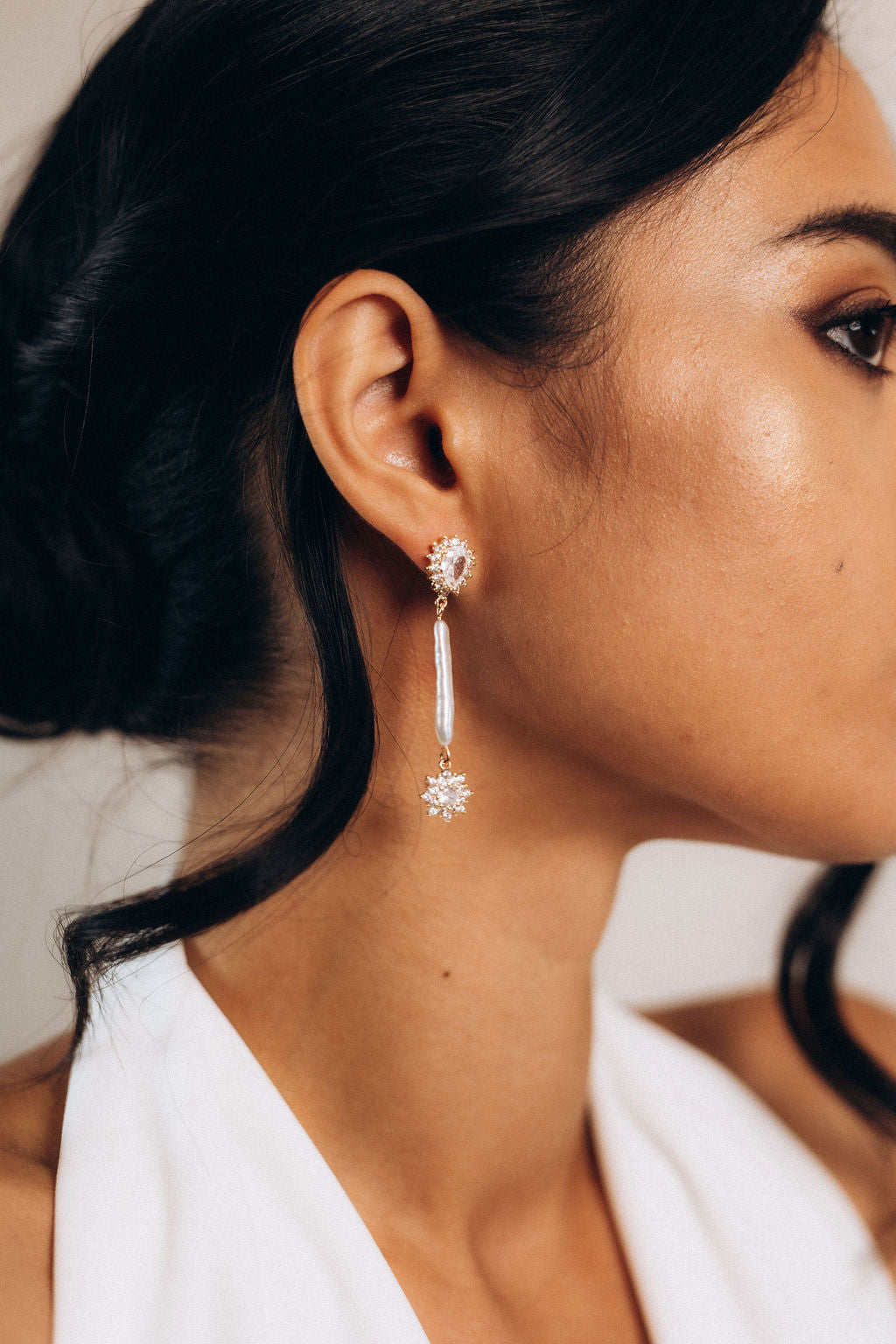 Boucles d'oreilles Marguerite