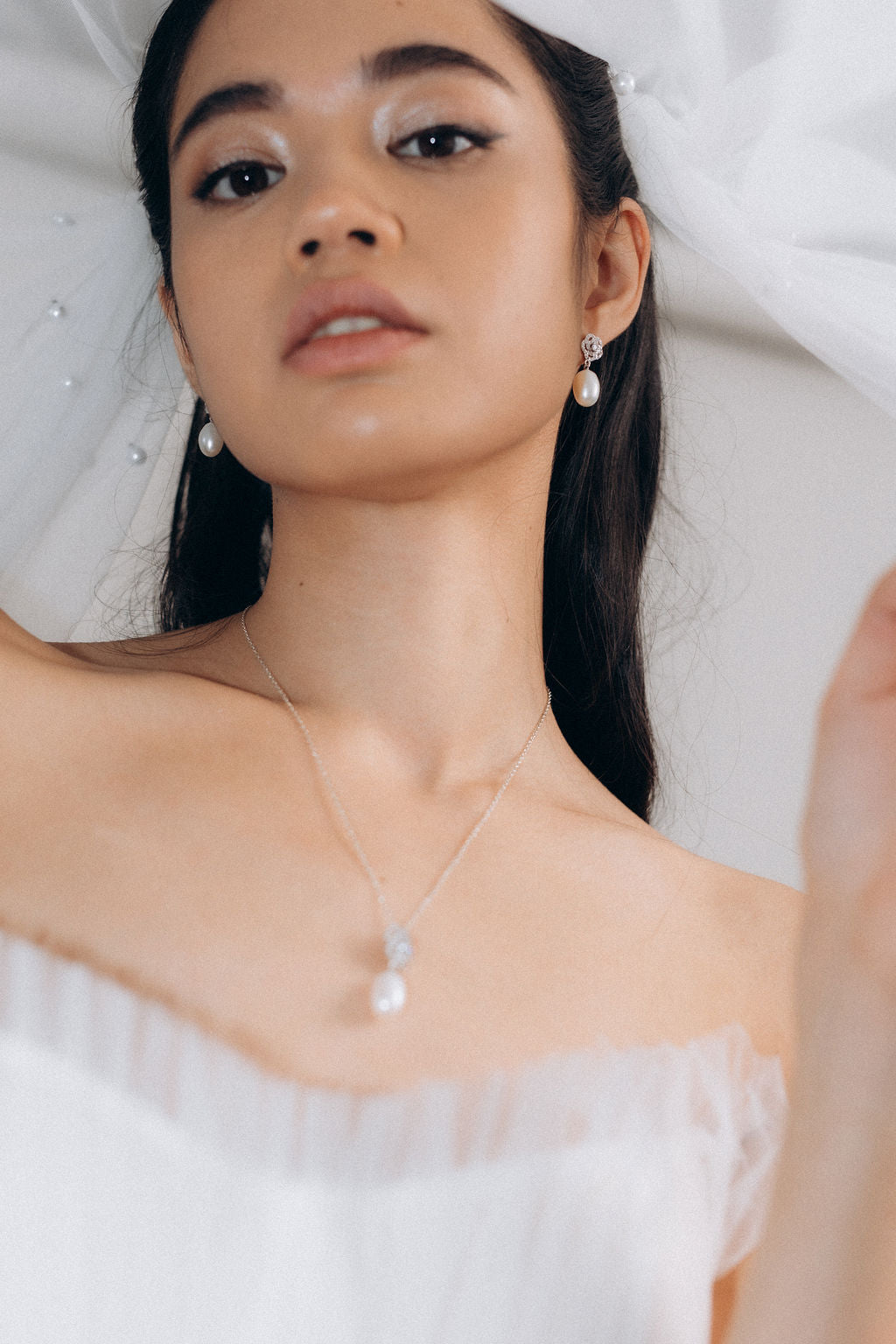 Camélia earrings