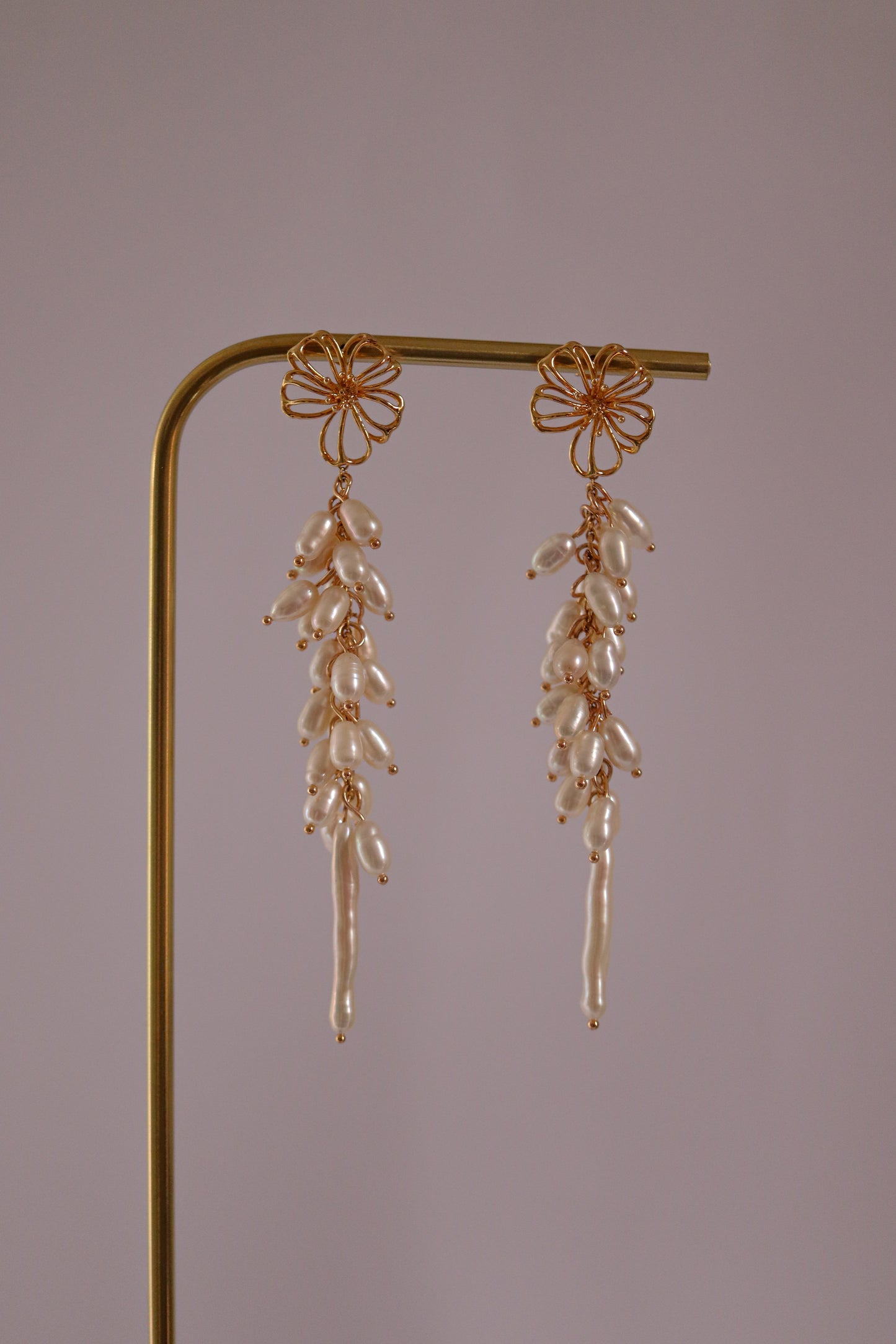 Boucles d'oreilles Amarante