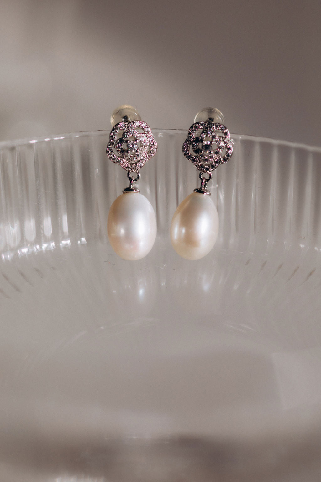 Camélia earrings