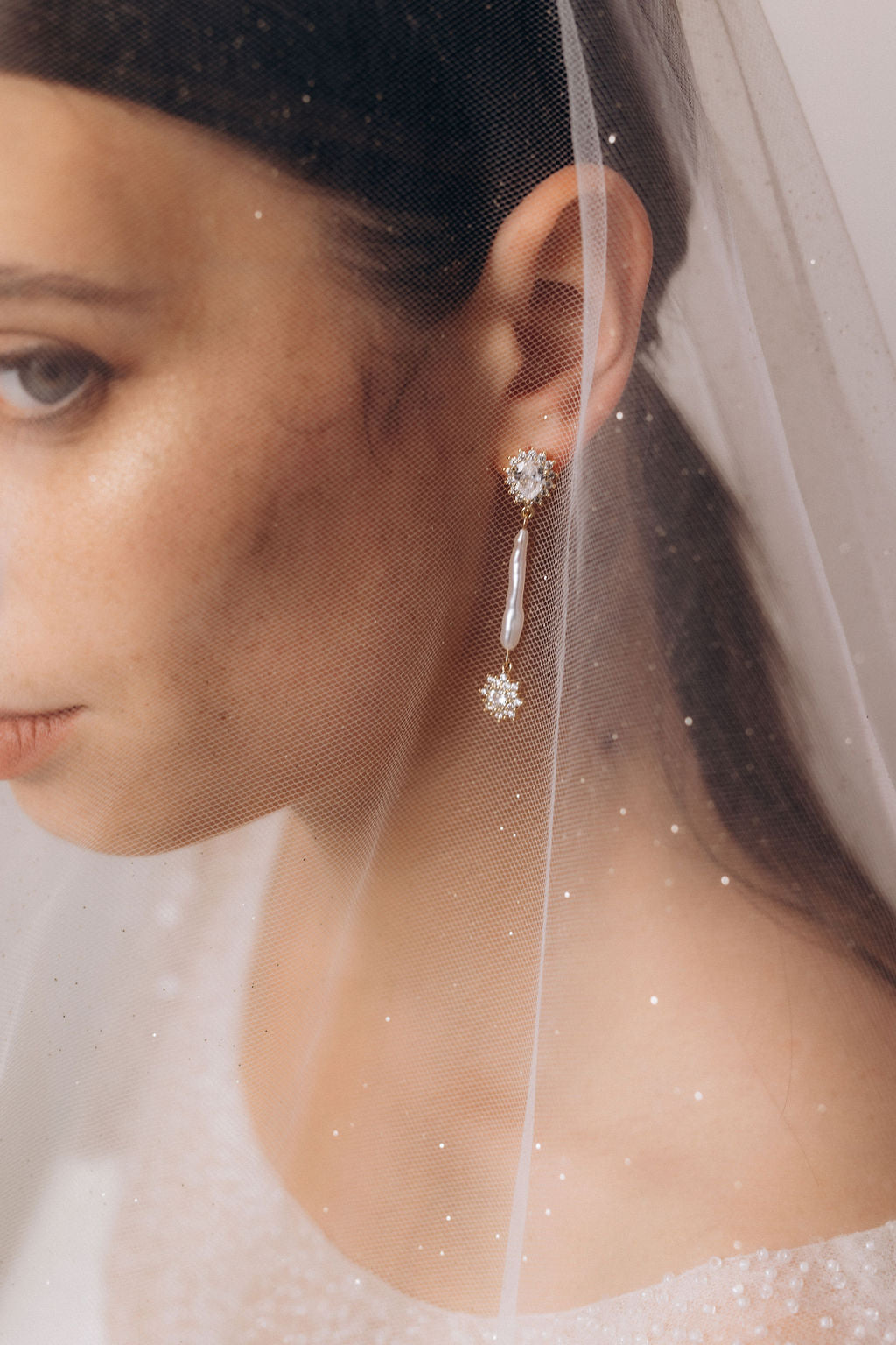Boucles d'oreilles Marguerite