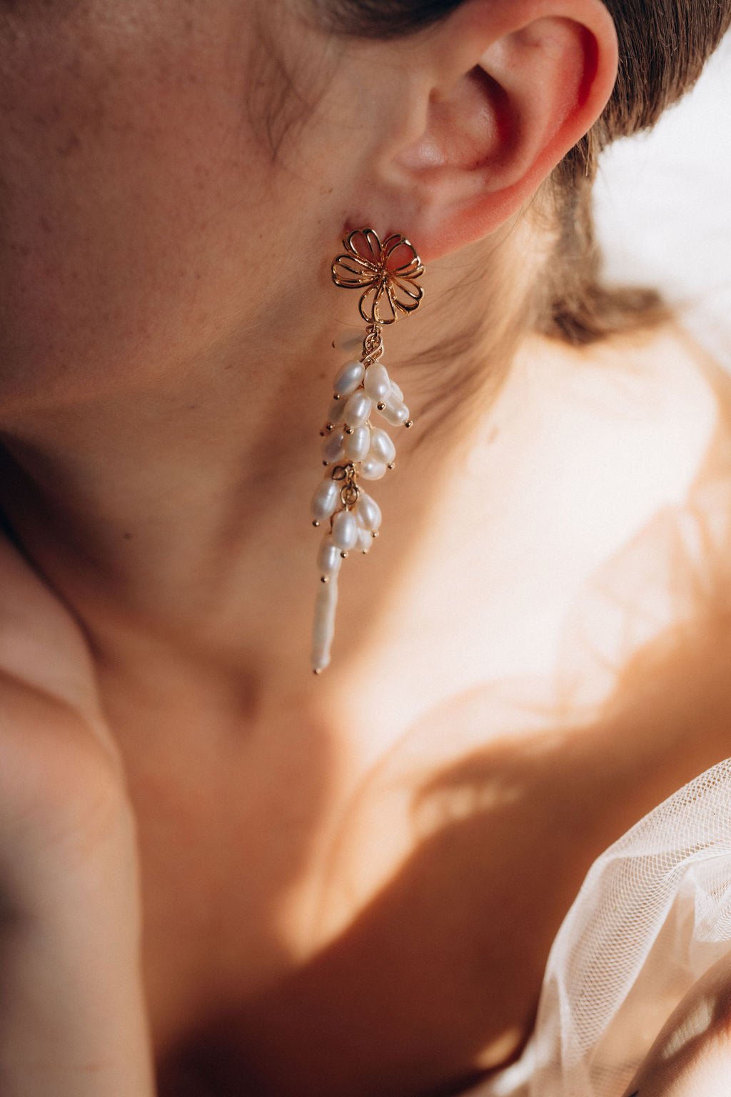 Boucles d'oreilles Amarante