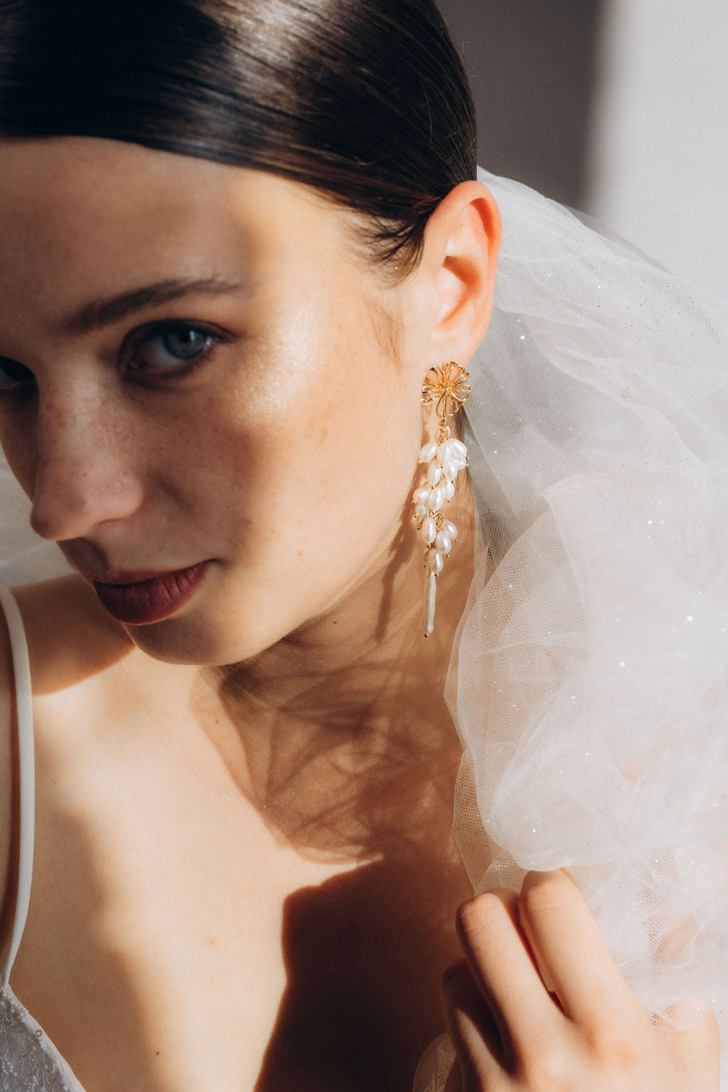 Boucles d'oreilles Amarante