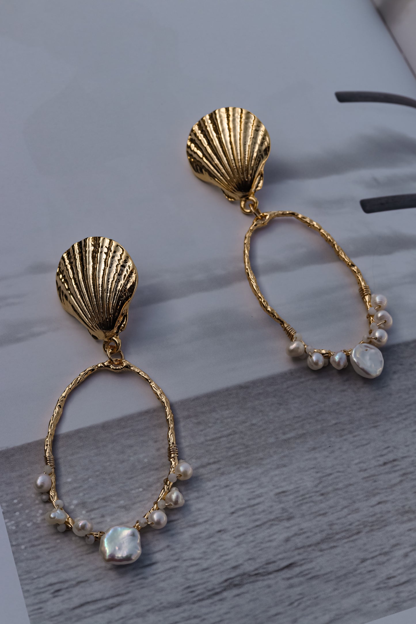 Boucles d'oreilles Océan