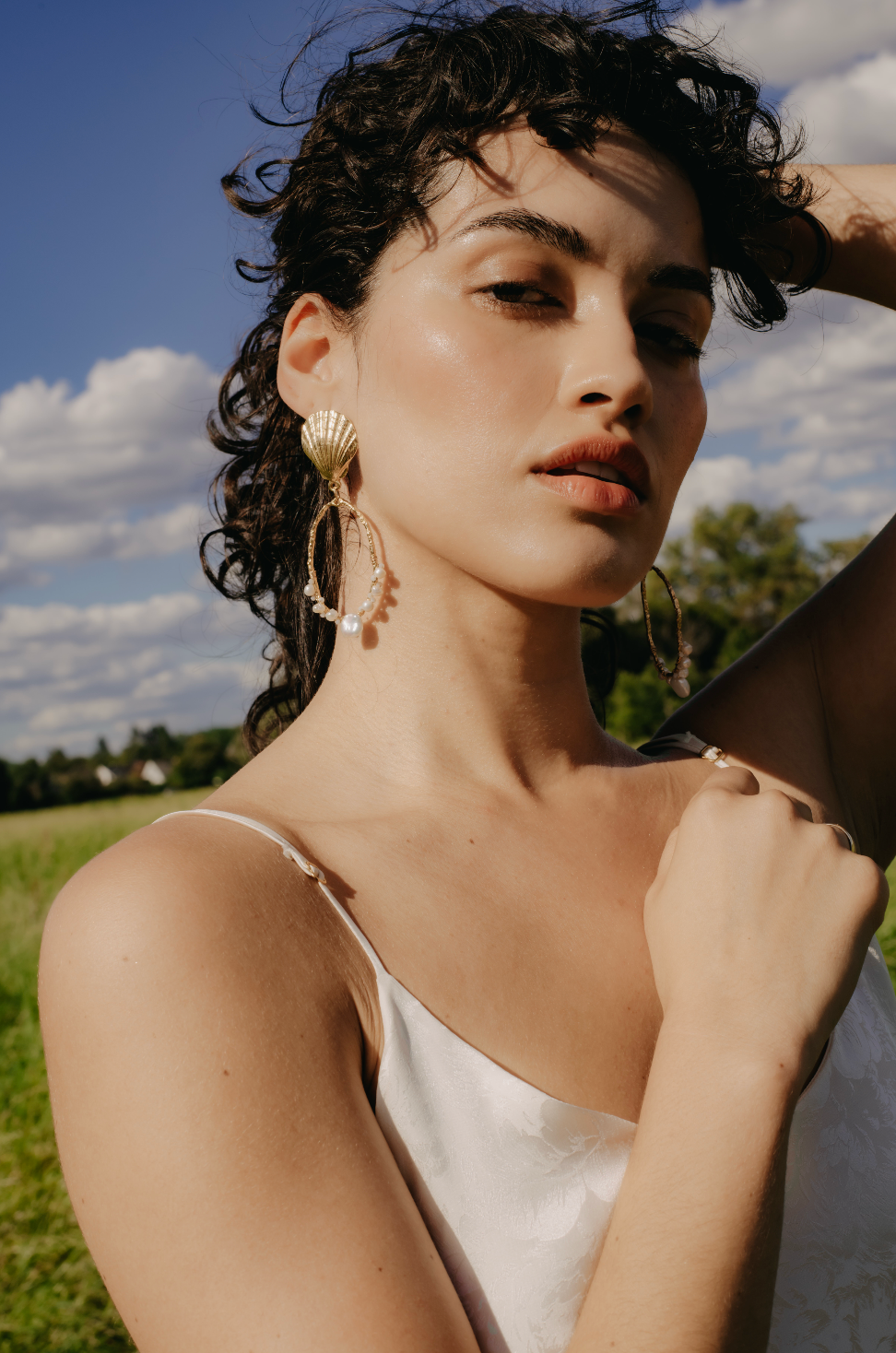 Boucles d'oreilles Océan