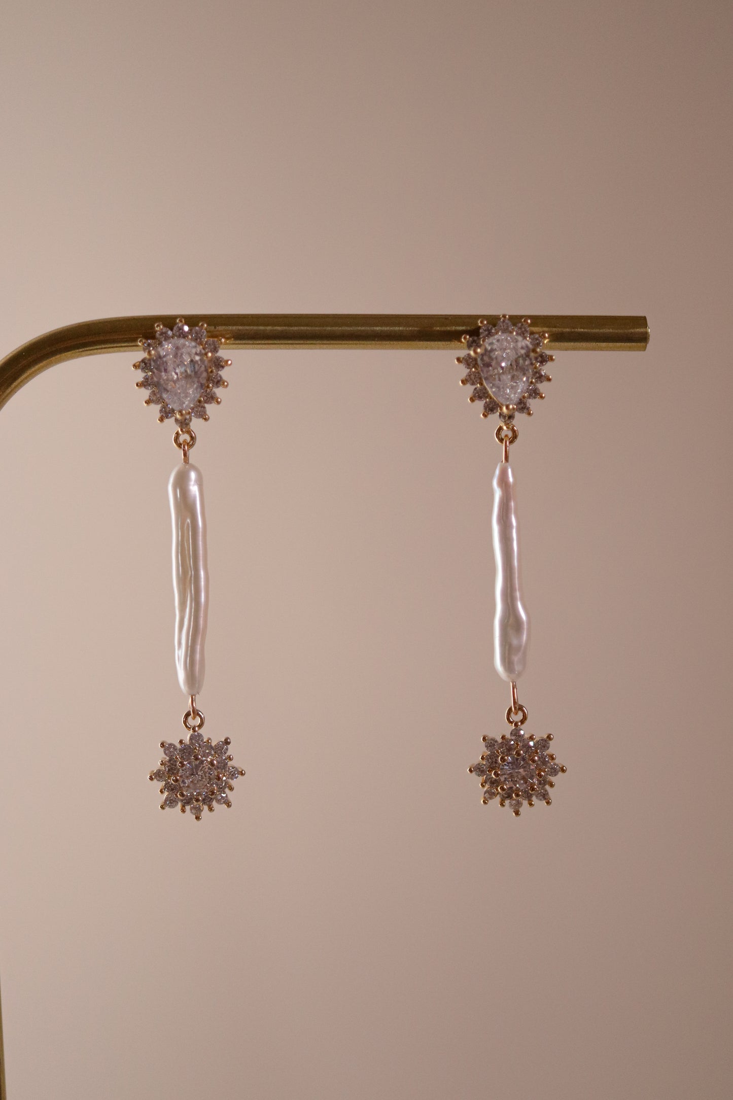 Boucles d'oreilles Marguerite