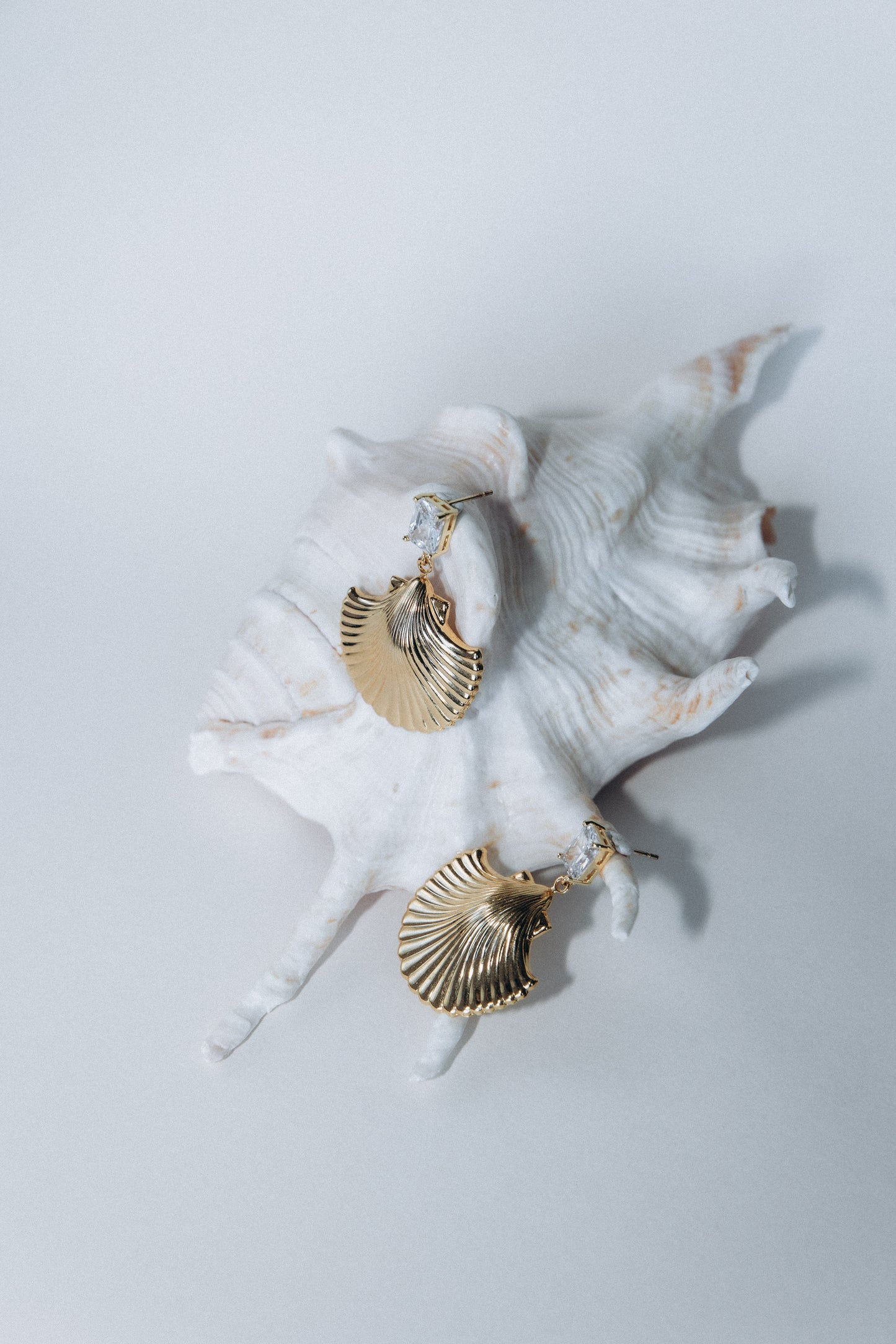 Boucles d'oreilles Coquillage