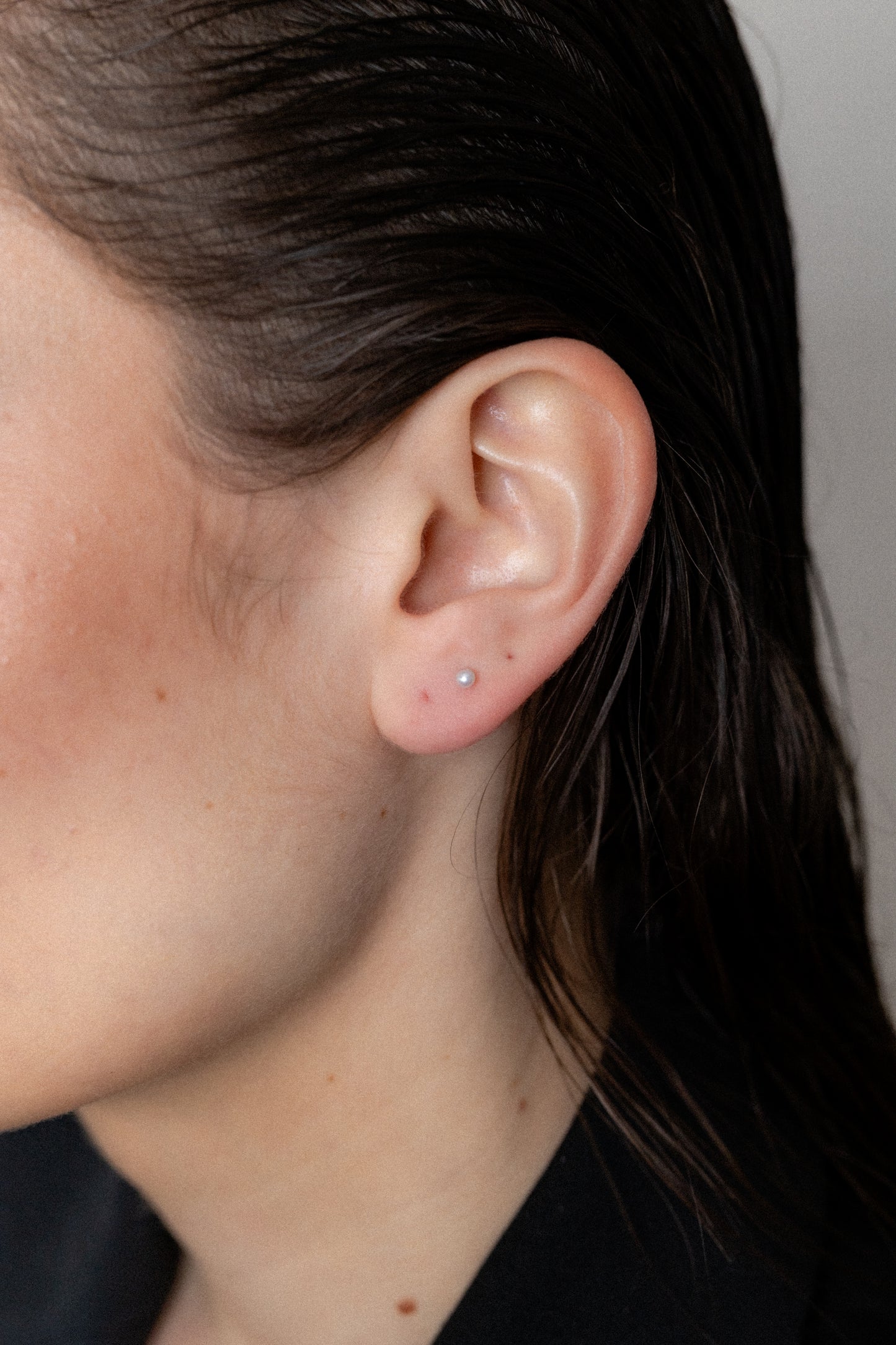 Puces d'oreilles Perle