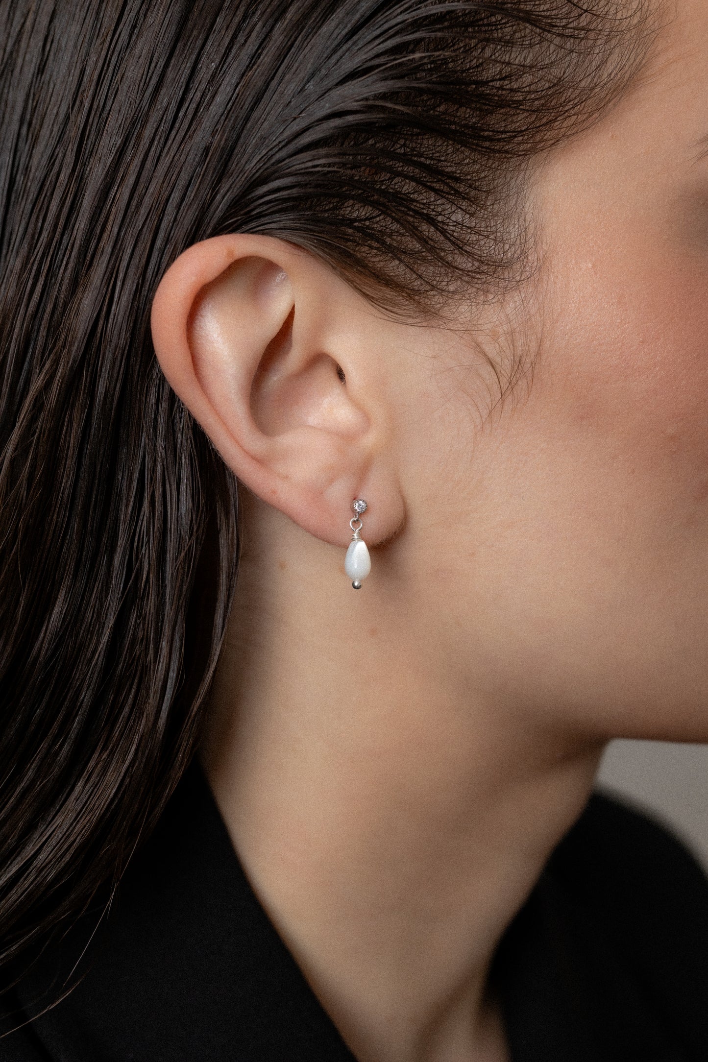 Nacre earrings
