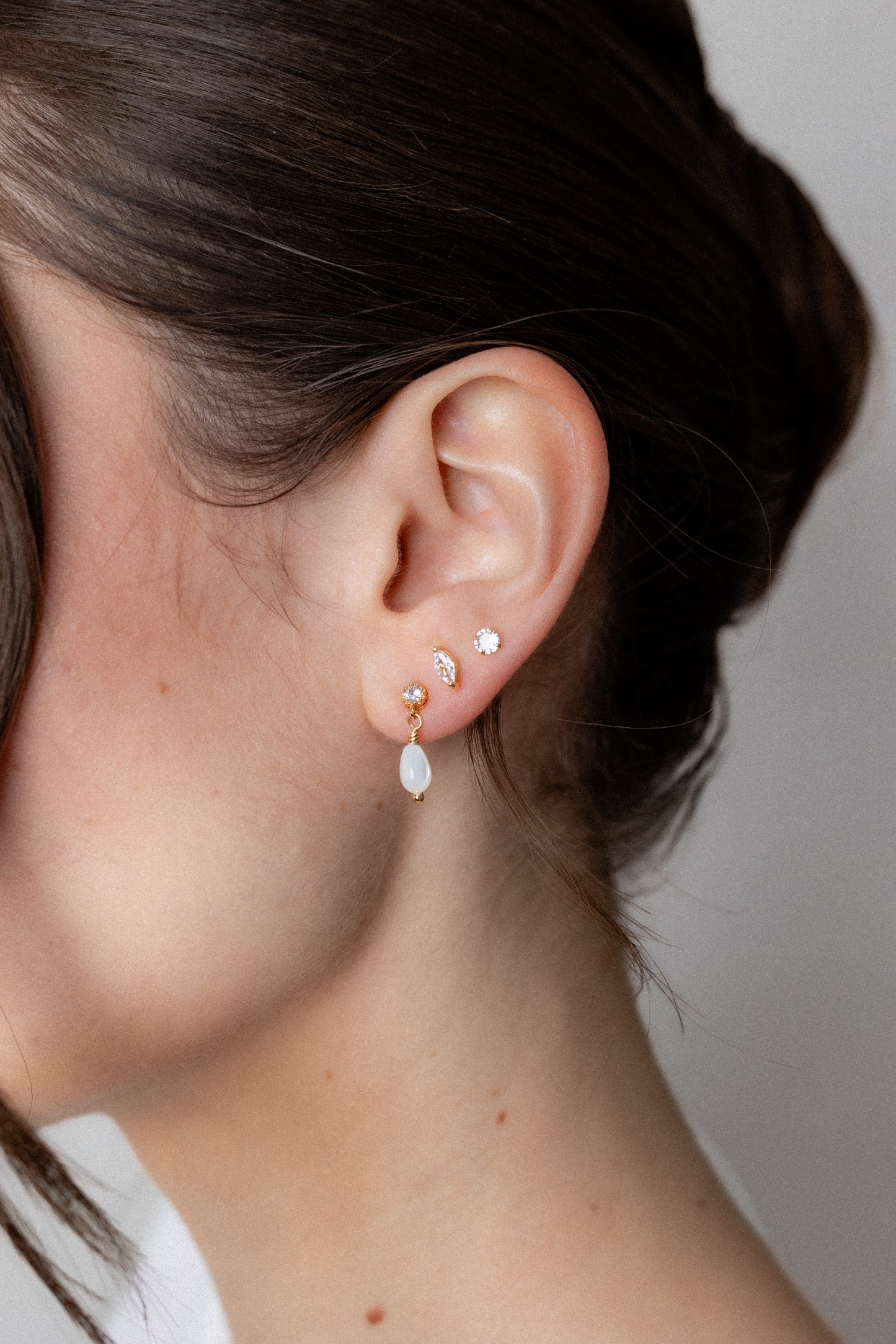 Nacre earrings