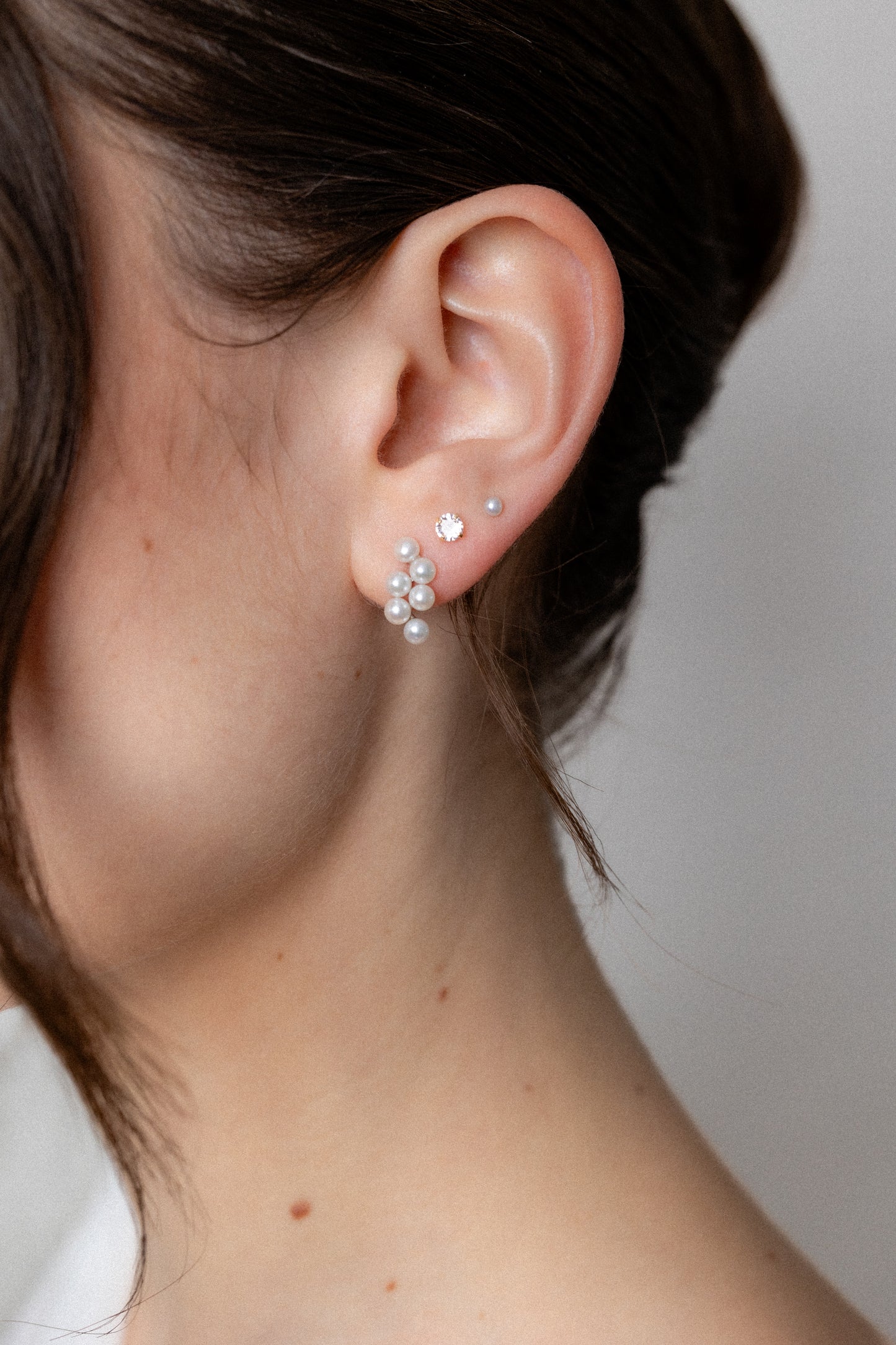Puces d'oreilles Perle